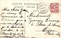 VINTAGE POSTCARD Falls of L Areuse