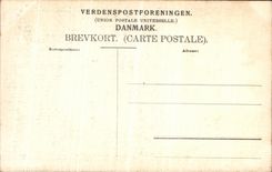 POSTAL Thorvaldsens de la VENDIMIA en el MED de Hyrdind en Amorinrede