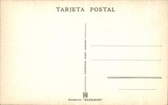 VINTAGE POSTCARD Burgos Patio of the Box of Mirande