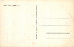 VINTAGE POSTCARD Valley D Aran Landscape of the black river