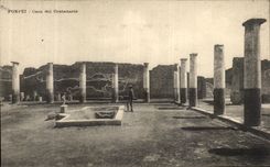 VINTAGE POSTCARD Pompei Put del Centenario