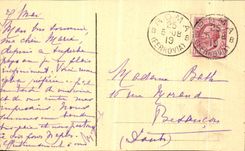 Basilica Maggiore de Roma de la POSTAL de la VENDIMIA