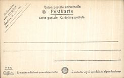 POSTAL Venezia Cortlle del Palazzo Ducal de la VENDIMIA