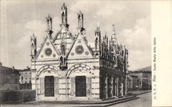 VINTAGE POSTCARD Rammed Camp Santa Maria della Spina