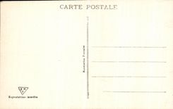 VINTAGE POSTCARD Marabout in L Oasis