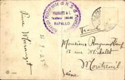 El visto dal del NS di Montallegra de los di de Panoroma del Santuorio de la POSTAL de la VENDIMIA monta Castello