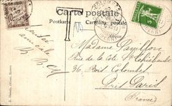 VINTAGE POSTCARD Berner Oberland Aareschlucht Meiringen