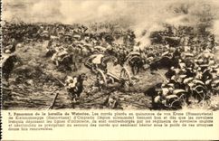 CPA Panorama de la Bataille de Waterloo Militaria