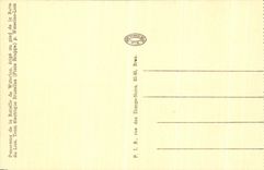 CPA Panorama de la Bataille de Waterloo Derriere la division des cuirassiers Wathier Militaria