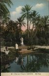 VINTAGE POSTCARD Pont on L Oued has Chenini