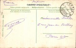 VINTAGE POSTCARD Geneva the Bridge of Mont Blanc and I Rousseau