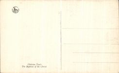 VINTAGE POSTCARD Bruges the Museum David baptism of Christ Shutter of the Holy triptych Jean Jean of the horns and his son