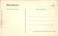 VINTAGE POSTCARD Richard Wagner Grab Gries aus Bayreuth