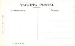 VINTAGE POSTCARD Barcelona Titadaho Ferrocarril aero