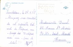 MODERN CARD Volendam Holland Folklore Costume