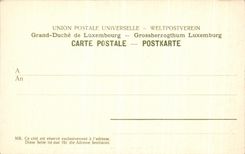 VINTAGE POSTCARD Wolfsschuchi Echternach D