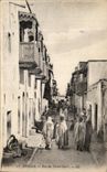 La calle de Biskra de la POSTAL de la VENDIMIA de Ouled clava Argelia