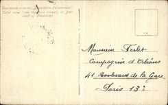 VINTAGE POSTCARD Wiesbaden Totalansicht Vom Bierstadter Feisenkeller