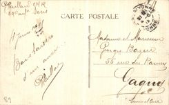 CPA Sens Vue panoramique de l Hotel de Ville