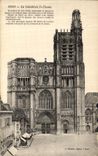 CPA Sens La Cathedrale St Etienne