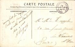 CPA Sens Le nouvel Hotel de Ville Vue D ensemble