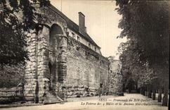 CPA Sens Promenade du XIV Juillet La Poterne des 4 Mares et les anciens murs gallo romains 