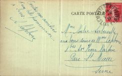 CPA Sens Vue Generale Trains