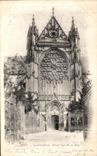 CPA Sens la Cathedrale Portail Sud dit de Moise