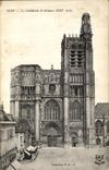 CPA Sens La Cathedrale St Etienne