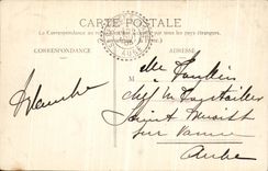 CPA Sens Vue Generale Trains