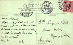 CPA Sens La Cathedrale la Porte d Abraham