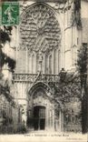 CPA Sens Cathedrale Le Portail Moise