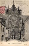 CPA Sens Le Portail de la Cathedrale