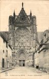 CPA Sens Cathedrale de Portail d Abraham