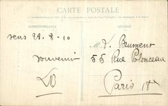 CPA Sens le retable de la chapelle Sainte Appolline