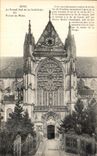 CPA Sens Le Portail Sud de la Cathedrale