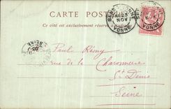 CPA Sens Interieur de la Cathderale Mausolee de Tristan Salazar