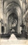 CPA Sens L Interieur de la Cathedrale
