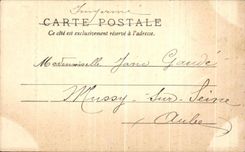 CPA Sens Hotel de Ville Facade sur la Place Drapes