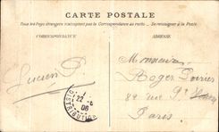 CPA Sens Hotel de Ville et la Satue Thenard