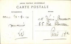 CPA Sens La verriere du portail nord du transept