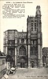 CPA Sens La Cathedrale Saint Entienne
