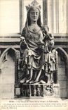 CPA Sens La Statue de l autel de la vierge a la cathedrale