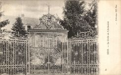 CPA Sens La Grille de l Archeveche