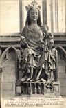 CPA Sens La Statue de l Abside de la Vierge a la Cathedrale