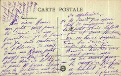 CPA Sens L Yonne le grand pont L eglise Saint Maurice Le faubourg et les montagnes du chemin neuf