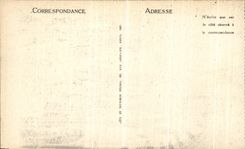 VINTAGE POSTCARD Vezealy Basilica of the Madeleine Circumference of the Chorus