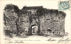 CPA Vezelay La Porte Neuve Vue Exterieure