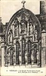 CPA Vezelay La Grande Verriere de la Facade de la Basilique de la Madeleine