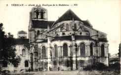 CPA Vezelay Abside Basilique de la Madeleine 